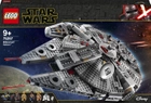 Zestaw LEGO Star Wars Sokół Millennium 1351 elementów (75257) - obraz 1