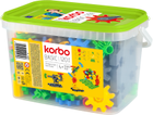 Набір для творчого конструювання Korbo Basic 120 деталей (5906395455348) - зображення 1