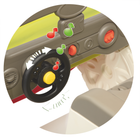 Centrum gier Smoby Toys Samochód podróżnika ze zjeżdżalnią i piaskownicą z efektami dźwiękowymi (7600840205) - obraz 3