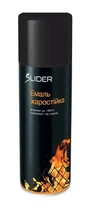 Краска жаростойкая Slider черная 400мл