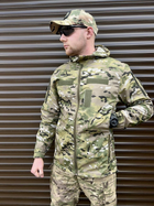 Літня тактична куртка Ріп-Стоп Premium Мультикам (Розмір 54) - зображення 6