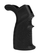 Пистолетная рукоятка DLG Tactical (DLG-123) для AR-15 (полимер) обрезиненная, черная - изображение 4