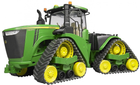 Zabawkowy ciągnik Bruder John Deere 9620RX na gąsienicach 1:16 (04055) - obraz 1