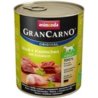 Влажный корм для собак Animonda Gran Carno Adult с говядиной, кроликом и травами