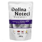 Вологий корм для собак Dolina Noteci з кроликом та журавлиною