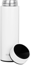 Butelka termiczna Noveen Wyświetlacz LED TB2311 Biały 450 ml (TB2311) - obraz 3