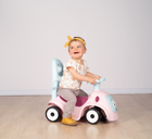 Машина для катання малюка Smoby Toys Маестро 3 в 1 зі звуковими ефектами рожева (720305) - зображення 13