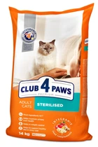 Корм для кошек Club 4 Paws Sterilized