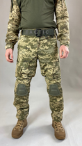 Військові штани Tactic CORD Ріп-стоп, (тактичні штани з наколінниками) піксель 48 - зображення 1