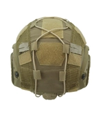 Чохол на шолом/кавер KOMBAT UK Tactical Fast Helmet COVER Uni койот (kb-tfhc-coy) - изображение 3