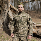 Тактический костюм 3 в 1 PATRIOT SET (боевая рубашка Ubacs(Убакс)+китель+штаны Apex) Пиксель М14 56 размер - изображение 4