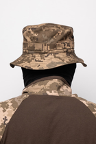 Панама тактическая размер 56 Пиксель военная для ВСУ армейская пиксель мужская - изображение 2