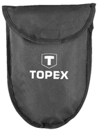 Лопата TOPEX саперная, складная, 24.5x15.5 см, длина 58 см (15A075) - изображение 5
