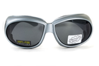 Окуляри захисні з ущільнювачем Global Vision Outfitter Metallic (gray) Anti-Fog, сірі - зображення 3