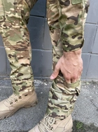 Військова форма мультикам з вставками під коліна Розмір 6 XL - зображення 9