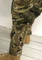 Костюм военный мультикам, убакс + штаны с наколенниками размер L - изображение 6