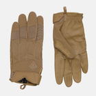 Перчатки тактические кожаные First Tactical 150007-060 L Песочные (843131112323)