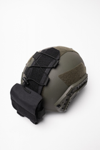 Підсумок противага (кишеня) для аксесуарів на кавер для балістичного шолома Fast Mandrake Чорний - зображення 5