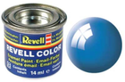 Farba jasnoniebieska połysk jasnoniebieska połysk 14ml Revell (MR-32150) - obraz 1