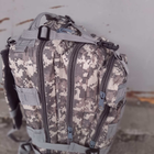 Тактический походный рюкзак Military военный рюкзак водоотталкивающий 25 л 45х24х22 см - изображение 2