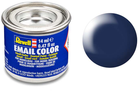 Фарба синя-Люфтганза шовковисто-матова dark blue silk 14ml Revell (32350) - зображення 1