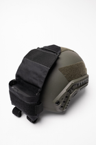 Подсумок противовес для аксессуаров на кавер для баллистического шлема Fast Черный - изображение 3