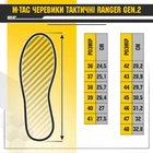 M-Tac ботинки тактические Ranger Gen.2 Olive 43 - изображение 12