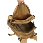 Рюкзак тактичний MOLLE Outdoor Backpack 35L Coyote - зображення 5