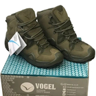 Ботинки тактические Vogel Waterproof демисезон Олива 28.5 см 43 р - изображение 6