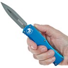 Нож Microtech Hera Double Edge Apocalyptic Blue (702-10APBL) - изображение 5