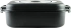 Гусятниця 2 в 1 PEPPER Black Ice PR-PR-6007 Greblon С2 32 x 21x 11 см (BP110810)