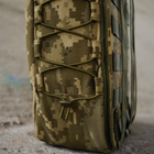 Тактичний Штурмовий Рюкзак (Сумісний із Гідратором) Лямки MOLLE Рюкзак для ЗСУ Cordura 1000D Піксель - зображення 9