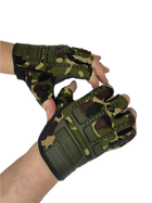 Тактические перчатки без пальцев мультикам - изображение 3