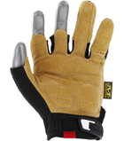 Тактические перчатки Mechanix Wear M-Pact Leather Fingerless Framer без трёх пальцев - изображение 4