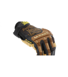 Тактические перчатки Mechanix Wear M-Pact Leather Fingerless Framer без трёх пальцев - изображение 10