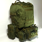 Тактичний рюкзак KUROK 55 л Olive - зображення 8