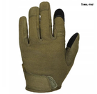 Тактические перчатки Combat Touch Mil-Tec® Olive M - изображение 4