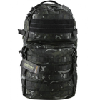 Рюкзак тактический Kombat UK Medium Assault Pack (40 л) черный мультикам - изображение 2