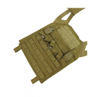 Плитоноска Kombat UK Buckle-tek Spec-ops Jump Plate Carrier койот - зображення 3