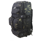Рюкзак Kombat UK Operators Duffle Bag сумка (60 л) чорний мультикам - зображення 1