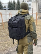 Тактический рюкзак Tactic военный рюкзак с системой molle на 40 литров Black (ta40-black) - изображение 1