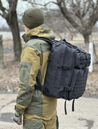 Тактический рюкзак Tactic военный рюкзак с системой molle на 40 литров Black (ta40-black) - изображение 5