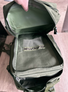 Тактический рюкзак Tactic военный рюкзак с системой molle на 40 литров Olive (Ta40-olive) - изображение 10
