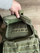 Тактический рюкзак Tactic военный рюкзак с системой molle на 40 литров Olive (Ta40-olive) - изображение 11