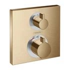 Термостат прихованого монтажу Hansgrohe Ecostat S Ecostat Square 2-режимний, бронза матова (15714140)