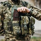 Подсумок для магазина АК 74/74-м, Рпк 74, двойной закрытый cordura Пиксель, Сумка-подсумок под магазины - изображение 4