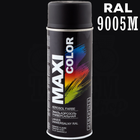 Краска универсальная | Maxi Color | Аэрозоль 400 мл - RAL 9005M Черный мат