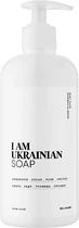 Жидкое мыло с ароматом амбры, кедра, розы, орхидеи - I Am Ukrainian Soap 500ml (500ml) (969484-1230858-2)