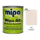 Автокраска 215 Сафари 2К акриловая Mipa 1л (без отвердителя)