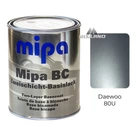 Автокраска Daewoo 80U базовая металлик Mipa 1л